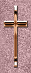 Bronze Single Cross Shimmer Orchid